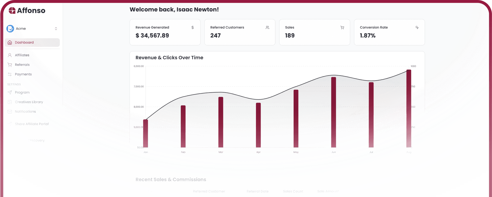 Affonso screenshot 1