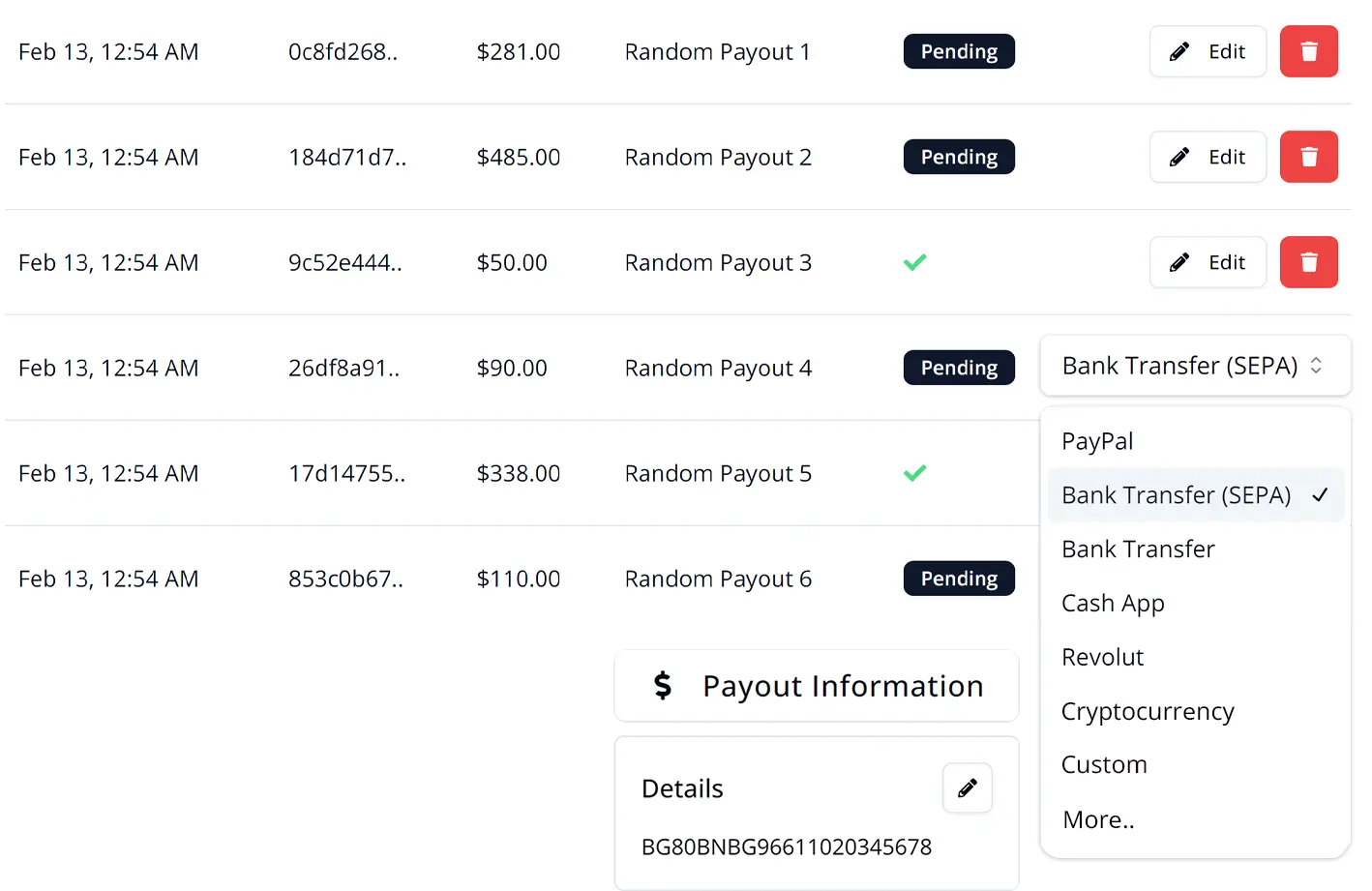 Afficone screenshot 1